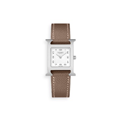 HERMÈS HEURE H WATCH, MINI MODEL, 21 MM 210357 HERMÈS HEURE H WATCH, MINI MODEL, 21 MM 210357